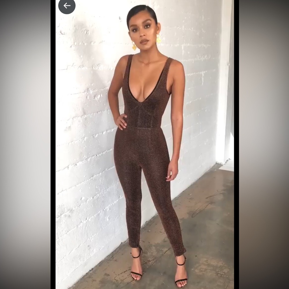 House of CB Pasqua bronze Jumpsuit